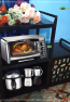 Multipurpose oven rack wood garden bd