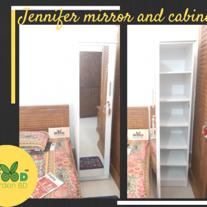 Jennifer mirror and cabinet