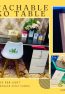 KIKO Detachable Gaming Table with free gifts